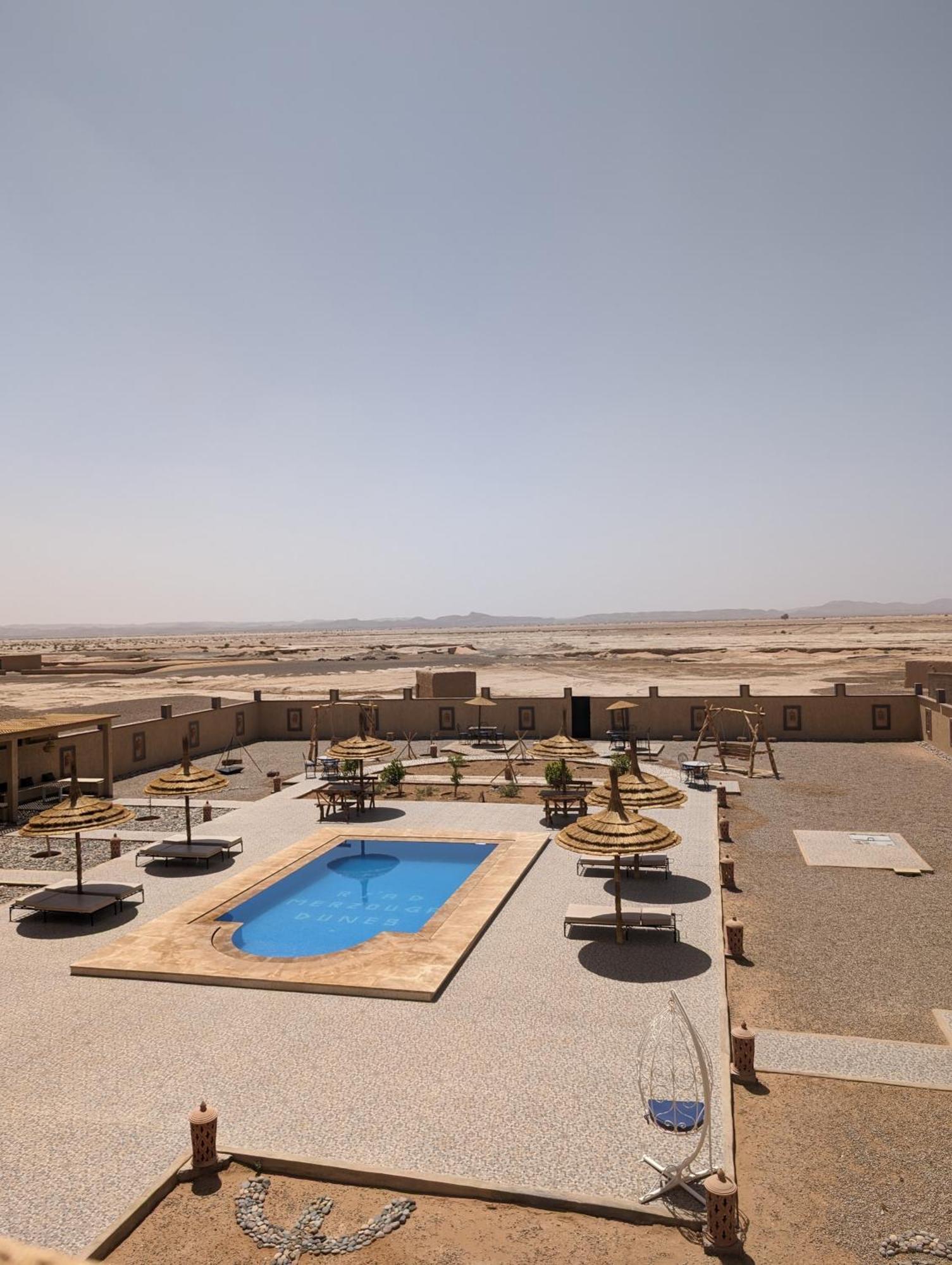Traditional Riad Merzouga Dunes Exterior photo